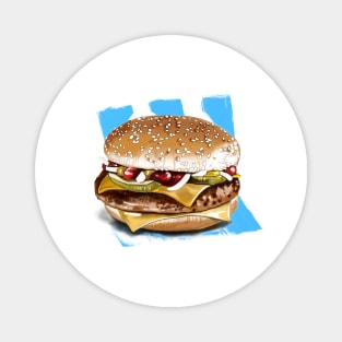 Burger Magnet